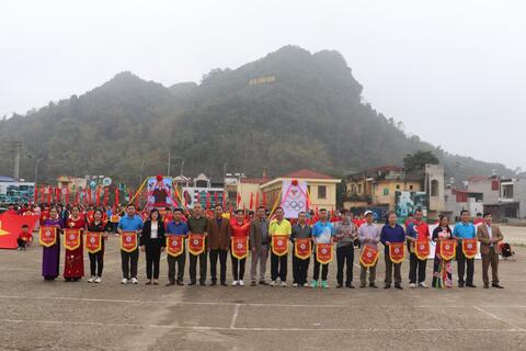 ĐẠI HỘI THỂ DỤC THỂ THAO THỊ TRẤN BẰNG LŨNG LẦN THỨ VII NĂM 2025 THÀNH CÔNG TỐT ĐẸP