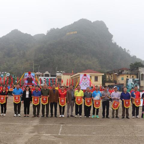 ĐẠI HỘI THỂ DỤC THỂ THAO THỊ TRẤN BẰNG LŨNG LẦN THỨ VII NĂM 2025 THÀNH CÔNG TỐT ĐẸP